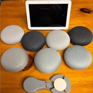 Google Home Nest Hub & Mini Speakers